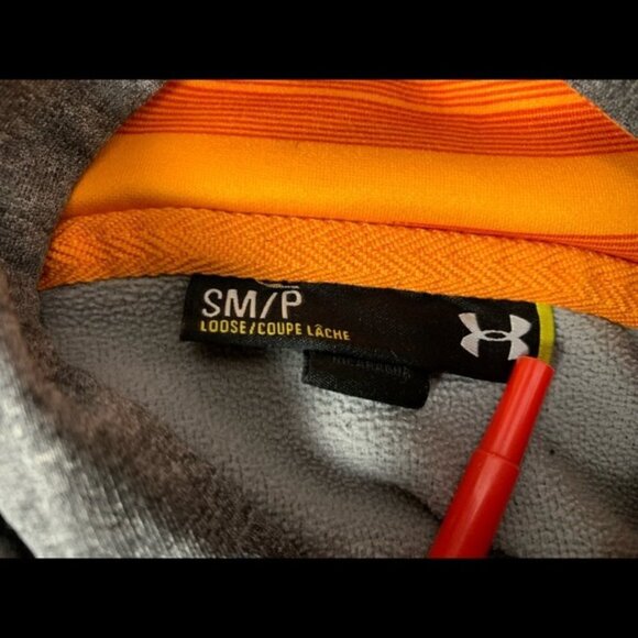 Under Armour Men's Gray Storm Caliber Hoodie Sz S - Picture 2 of 11